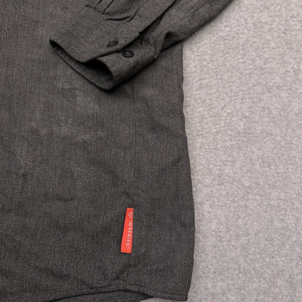 Bulwark FR iQ Series Comfort Woven Lightweight Shirt Mens 3XL Gray LG&E Workwear - Picture 6 of 10